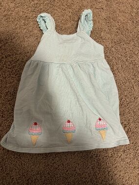 Stitchy Fish Dress - 2T
